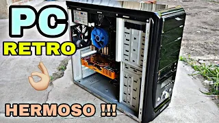 💻 Monté un PC Retro del 2008 / 2009 HERMOSO !😱 |Core 2 Duo E8400 | 9800GT