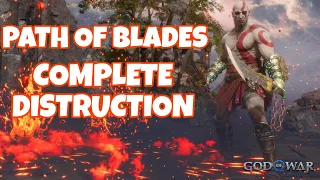 Path Of Blades Completed (Show Me Mastery) | Penalty Of Breaching | God of War Ragnarok Valhalla PS5