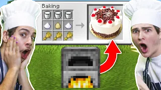 I Crafted Minecraft Food in REAL LIFE...