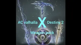 Assassin's Creed Valhalla Destiny 2 crossover destiny 2 weapon pack gameplay