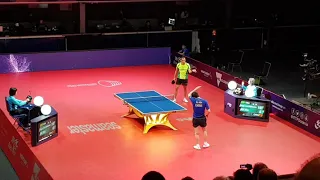 2019 AUS Open Xu Xin vs Hugo Calderano 4th Set Game Point