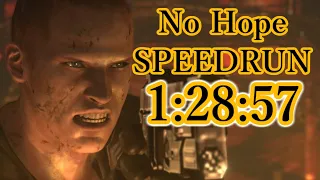 バイオハザード6 Resident Evil 6 speedrun Jake No Hope 1:28:57