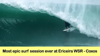 Most epic surf session ever at Ericeira WSR - Coxos