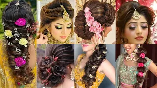 7 WEDDING HAiRSTYLES|EASY HAIRSTYLES|BRIDAL HAIRSTYLE TUTORIAL|LK Hairstyle