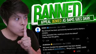 BAMS HUMILATED BY PERMANENT BAN LIVE ON STREAM