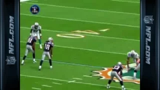 Tom Brady to Randy Moss vs Dolphins 2007