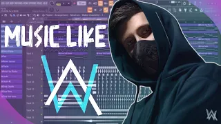 How to make Alan Walker - Faded | FL Studio 20 | Free Alan Walker template | Alan Walker free flp