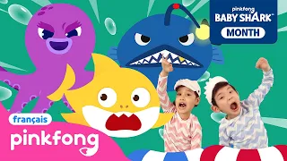 Baby Shark en français Doo Doo Doo | +Comptines | Mois du Requin | Pinkfong Chansons pour Enfants