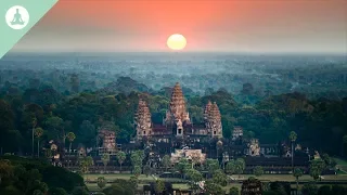 Angkor Wat Meditation Music, Positive Energy Vibration, Deep Meditation
