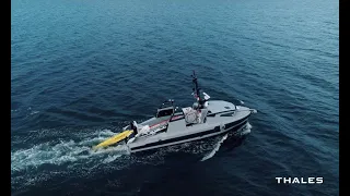 Discover the first unmanned mine warfare system-of-systems - Thales