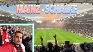 Mainz vs. Schalke - Stadionvlog ⚠️ SCHALKE FANS UNGLAUBLICH❓❕