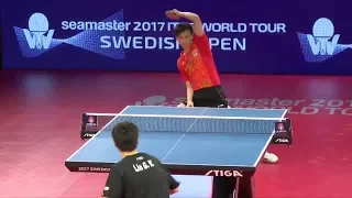 2017 Swedish Open (MS-QF) ZHOU Yu  Vs LIN Gaoyuan [Full Match/English|1080p]
