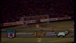 1990-91 Sunderland 1 Derby County 2 - 01/12/1990