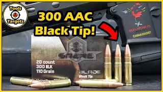 Did Blackout Score the Knockout?...Sabre Blade .300 AAC Blackout, AR-15 Self-Defense AMMO test!