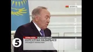 Порошенко провів зустріч із Назарбаєвим у Мінську