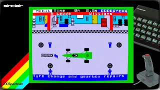 Review of CRL's Formula One on the ZX Spectrum