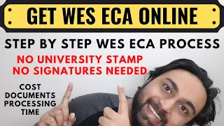 How to Send ECA Documents to WES For Canada PR Online | How to Apply For WES ECA Online