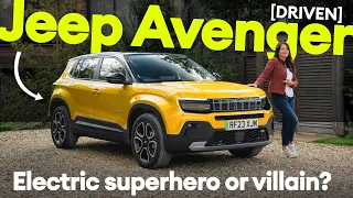 FIRST DRIVE: Jeep Avenger small electric SUV. Superhero or villain? | Electrifying