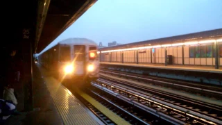 [MTA]: Norwood / 205th St Bound R68 (D) Train Arriving @ 25th Av