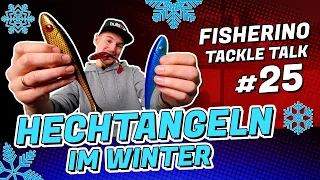 Hechtangeln im Winter mit Gummifisch 🎣 #Fisherino Tackle Talk #25 #hechtangeln