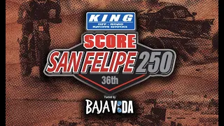 Presented by Eibach Springs, Qualifying at the King Shocks SCORE San Felipe 250 Fueled by Baja Vida