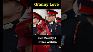 Granny's Love - Queen Elizabeth and Prince William #queenelizabeth #shorts #princewilliam