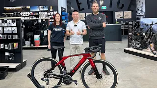 New 2023 Trek Madone SLR  P1 ( Pickup My 2023 Trek Madone At Majura Park Bike Shop)