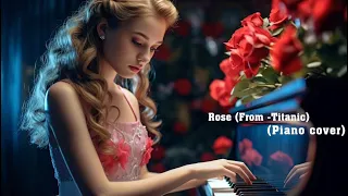 🎼🎹 Rose (From -Titanic) (Piano cover)  💚❤️💜