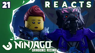NINJAGOCAST REACTS! Dragons Rising | Episode 21 "The Blood Moon" Reaction
