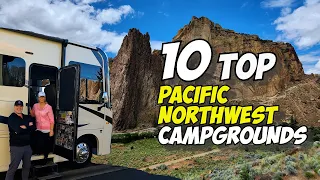10 Unforgettable Campgrounds Around the Pacific Northwest!   #rvlife #pnw