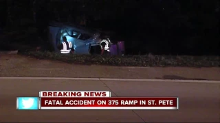 Fatal accident on 375 ramp in St. Petersburg