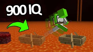 CRAZIEST 900IQ Minecraft Plays That Will BLOW Your Mind #7