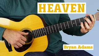 Heaven (Bryan Adams) - Fingerstyle Guitar Lesson