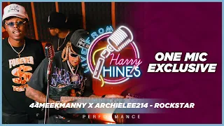 44 Meek Manny x Archielee214 - Rockstar (Live from harry hines performance: In the booth)
