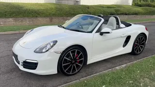 Porsche Boxster S 981 Manual