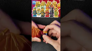 #chunhobby LEGO Speed Build! All Ninjago Crystalized Golden Ninjas Minifigures