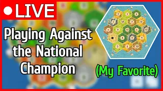 CATAN CLASS #3 - Playing Against the National Champion