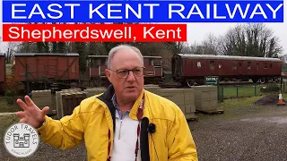 East Kent Railway Shepherdswell - looking at old trains