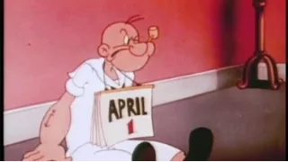 Popeye Cookin with Gags, 1955 [April Fool Pranks] Very Funny Episode