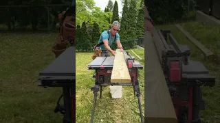 DIY tips: How to rip a long board on a table saw by yourself