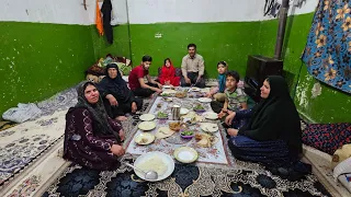 "Fereshteh's Delightful Experience of Cooking a Local Dinner for Her Family"