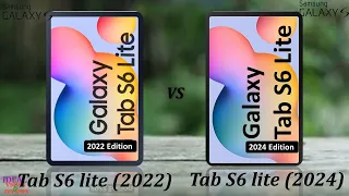 Samsung Galaxy Tab S6 lite 2022 vs Samsung Galaxy Tab S6 lite 2024