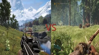 Far cry 4 VS Far cry Primal | Comparison | latest pc games