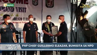 PNP chief Guillermo Eleazar, bumisita sa NPD