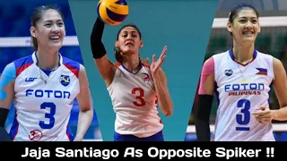 Jaja Santiago As Opposite Hitter Highlights