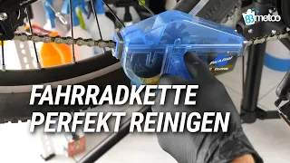 Fahrradkette richtig reinigen mit Park Tool Cyclone und Sonax Bike Reiniger