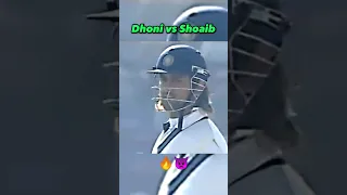 Dhoni Epic Battle with Shoaib Akhtar 🔥🥶 #shorts #viral