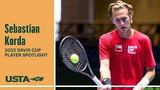 Sebastian Korda Player Spotlight | 2022 Davis Cup