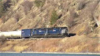 [HD] Paradise, Montana - Railfanning the Montana Rail Link 11/16/19