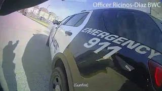 Bodycam footage released of 3 HPD officers injured in shootout in Third Ward area